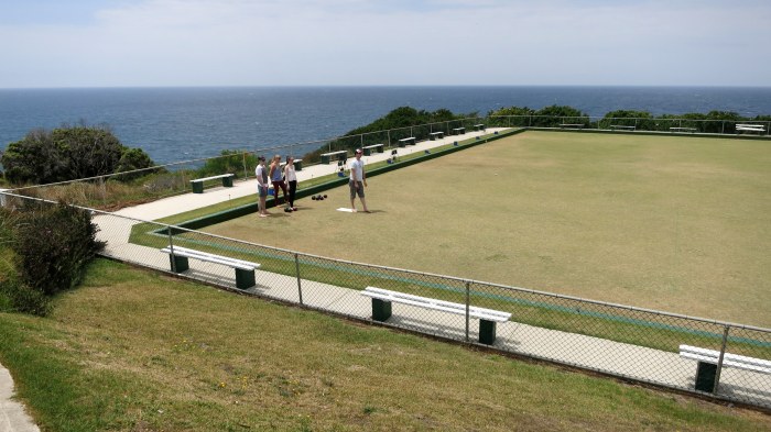 Le terrain de pétanque dont je vous parlais