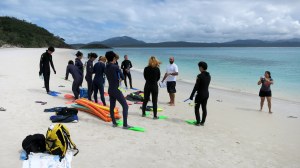 Snorkeling time : seulement pour les pus motivés