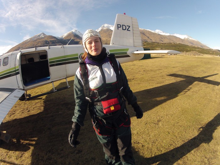 Le total look de winneuse avant le décollage 