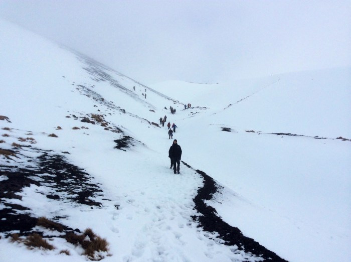 On glisse, on trouve son équilibre : chacun fait ce qu'il peut !