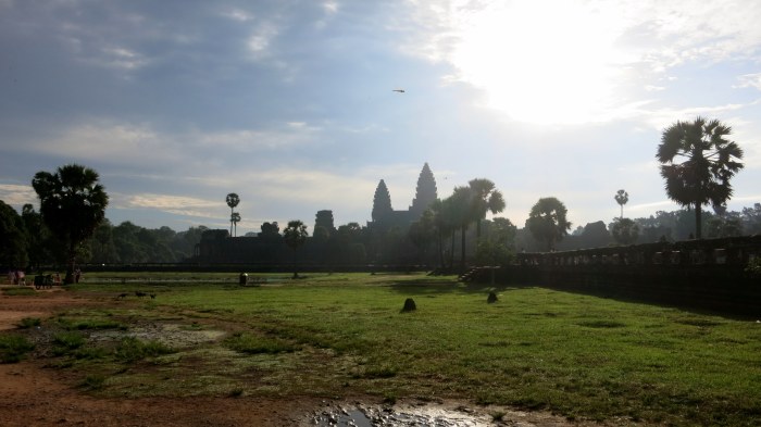 Le soleil pointe le bout de son nez