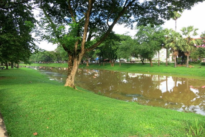 La Siem Reap River !